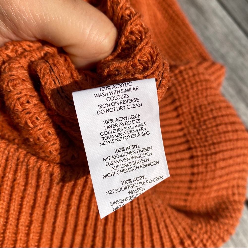 🍁 RUST KNIT SWEATER DRESS! - Picture 11 of 16